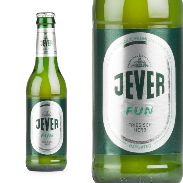Jever Fun Non Alcoholic Beer League of Beers