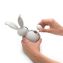 Remove the tail cap to refill the salt grinder