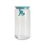 Alessi Gianni Glass Jar with Blue Lid - 1.4L
