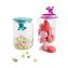 Alessi Gianni Glass Jar with Pink Lid - 900ml