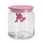 Alessi Gianni Glass Jar with Pink Lid - 700ml