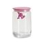 Alessi Gianni Glass Jar with Pink Lid - 900ml