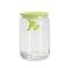 Click to enlarge Alessi Gianni Glass Jar with Yellow Lid - 900ml