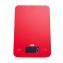 ADE Slim Digital Kitchen Scale - Red