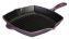 Click to enlarge Le Creuset 26cm Square Skillet Grill - Cassis