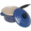Click to enlarge Le Creuset 16cm Phenolic Saucepan - Cobalt Blue