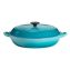 Click to enlarge Le Creuset 26cm Buffet Casserole - Caribbean Blue