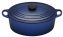 Click to enlarge Le Creuset 25cm Oval Cocotte - Cobalt Blue