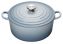 Click to enlarge Le Creuset 24cm Round Cocotte - Coastal Blue