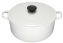 Le Creuset 22cm Round Cocotte - White
