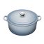 Le Creuset 22cm Round Cocotte - Coastal Blue