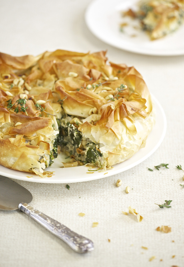 Spinach and ricotta phyllo pie Spatula Magazine
