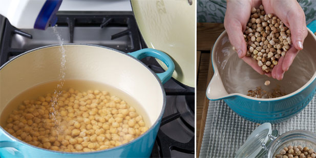 Hummus step 1