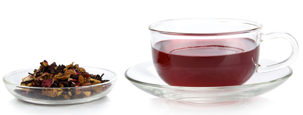 Blended rooibos tea Blended rooisbos tea and leaves