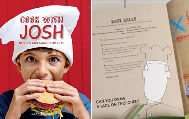 Cook with Josh recipe guide Josh Thirion's cook book 'Cook with Josh'