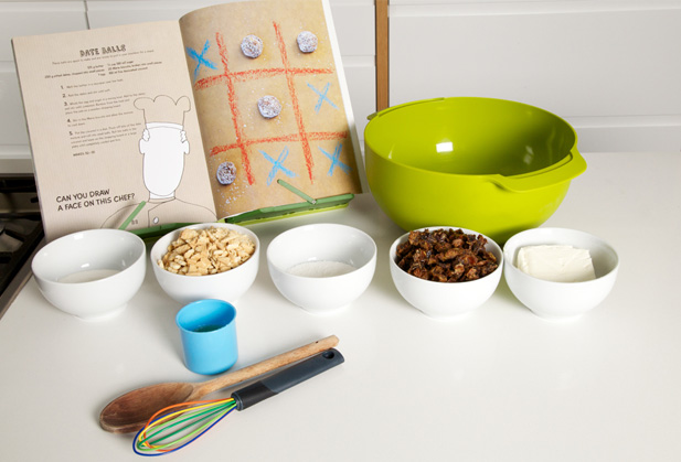 Date balls ingredients Ingredients for date balls