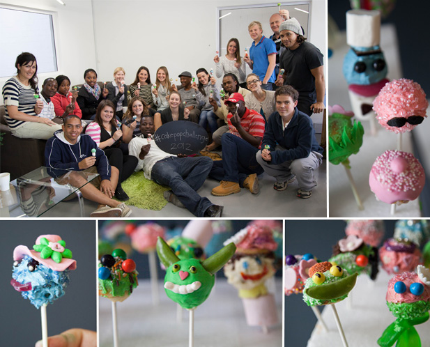 Staff cake pop challenge Final staff cake pops