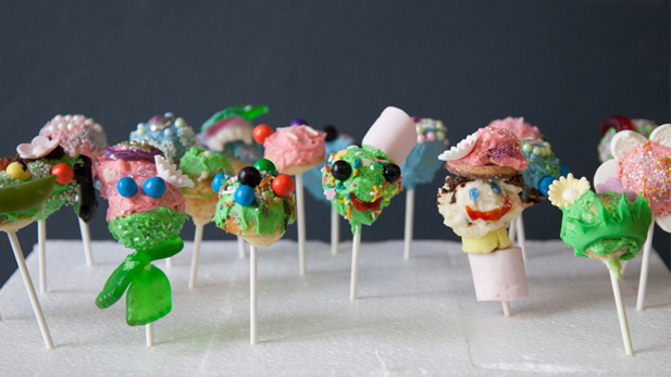 Staff cake pops competition Cake pops made at Yuppiechef HQ
