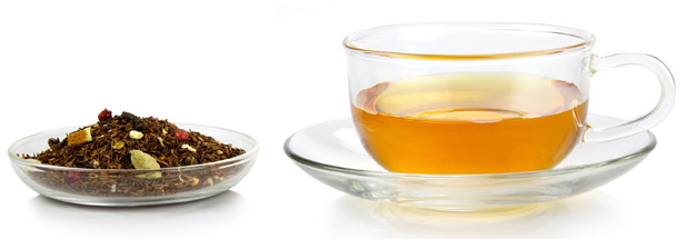 Tisane tea Tisane tea and tea leaves