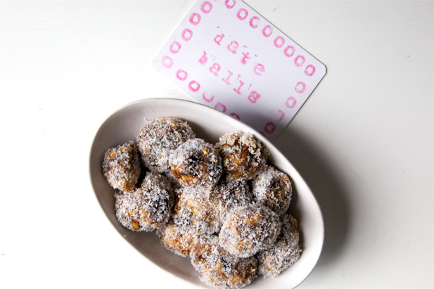 Date balls Finished date balls