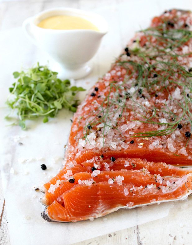 NoMU recipes Smoked salt and peppercorn cured trout with hollandaise