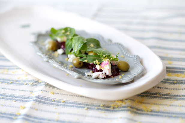 2019 year - Beetroot and goat’s cheese salad 2019 year
