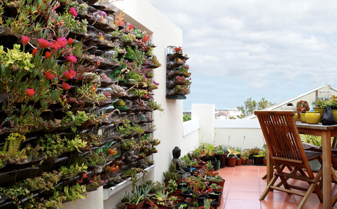 Image result for Wall balcony garden