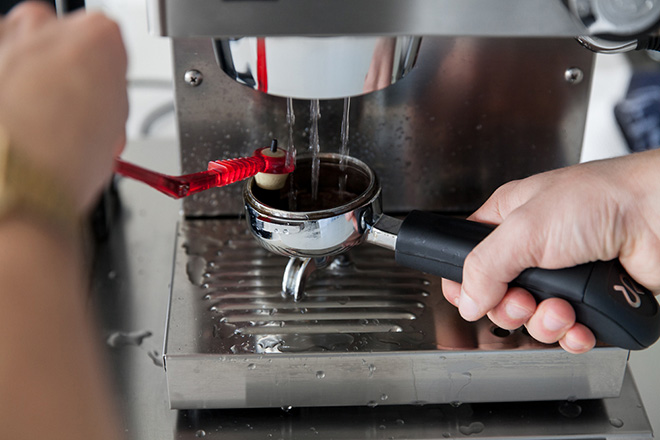 Cleaning and caring for your espresso machine