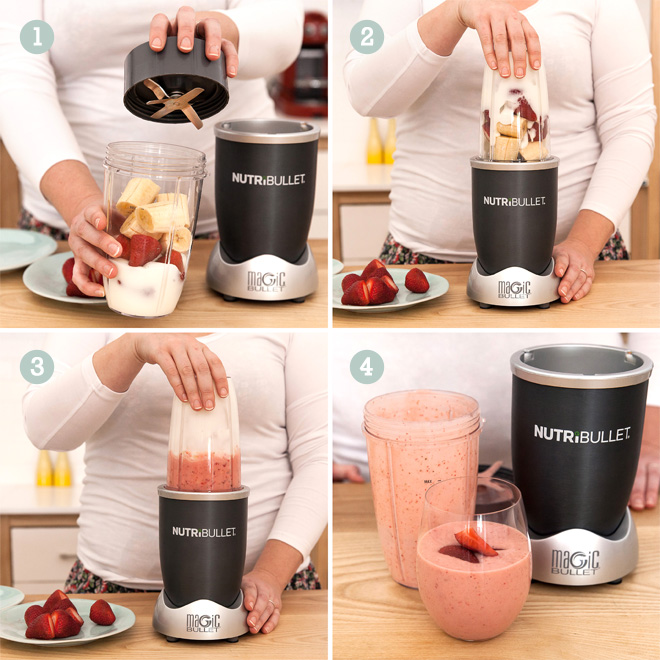 How it works Nutribullet High Speed Blender