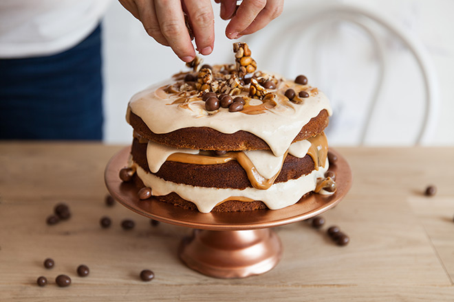 Coffee Cake With Pecan Brittle Coffee Cake With Pecan Brittle