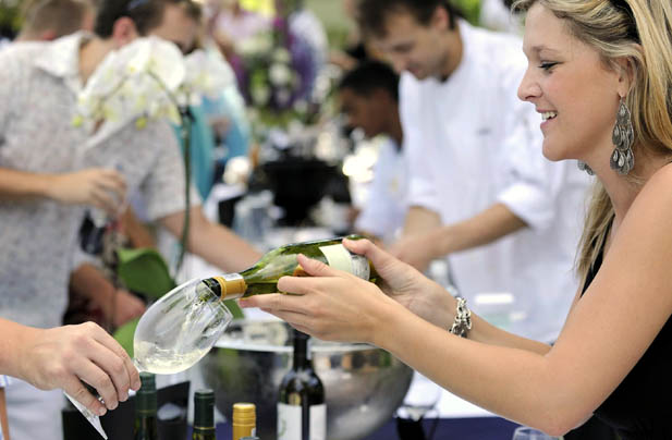 variety at his Sauvignon Blanc Blend and Food Pairing Exhibition, variety at his Sauvignon Blanc Blend and Food Pairing Exhibition,